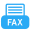 icon of a fax machine